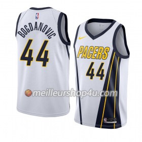 Maillot Basket Homme Indiana Pacers Bojan Bogdanovic 44 2018-19 Nike Blanc Swingman